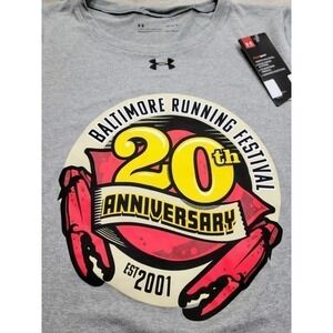 UNDER Armour Women's Baltimore Running Festival T-shirt Large NWT